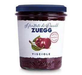 Zuegg Confettura Extra di Visciole - dżem z kwaśnej wiśni z kawałkami owoców 320g