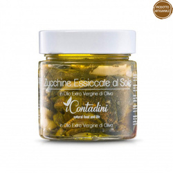 iContadini Zucchine - włoska suszona cukinia w oliwie z oliwek 230g