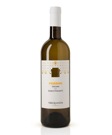 Azienda Trequanda Poderino Toscana Bianco IGT frizzante białe wino półwytrawne