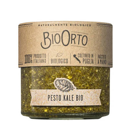 BioOrto Pesto Kale Bio - włoskie pesto z jarmużu 180g