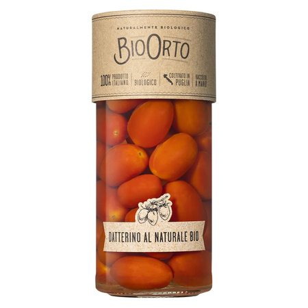 BioOrto Pomodoro Datterino Bio - włoskie pomidory daktylowe ekologiczne 550g