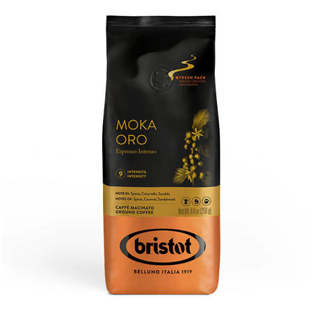 Bristot Moka Oro Espresso Intenso - kawa mielona 250g