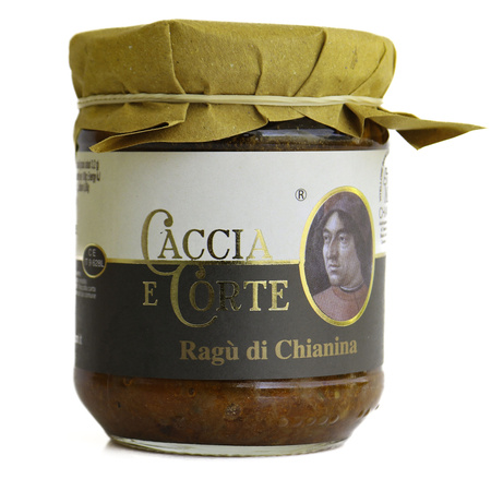 Caccia e Corte Ragù di Chianina - toskański sos z mięsa krów rasy Chianina 180g