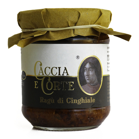 Caccia e Corte Ragù di Cinghiale - toskański sos z dzika 180g