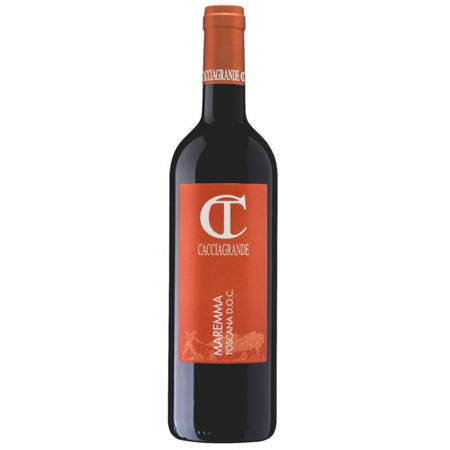 Cacciagrande Maremma Toscana DOC Rosso czerwone wino wytrawne