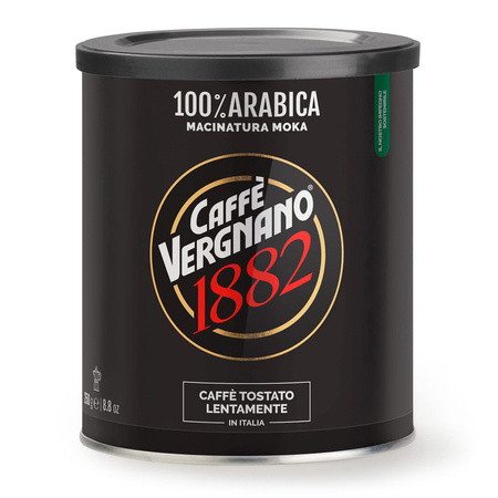 Caffe Vergnano 1882 Moka 100% Arabica - kawa mielona 250g