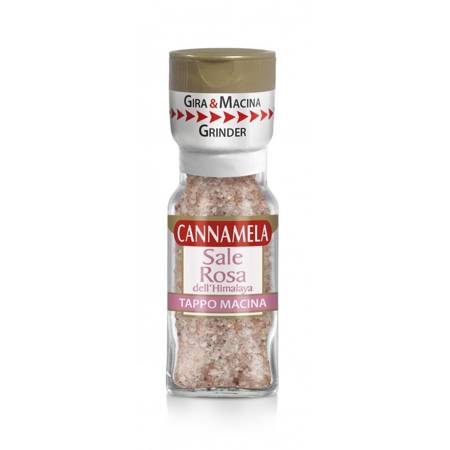 Cannamela Sale Rosa dell’Himalaya - różowa sól himalajska z młynkiem 60g