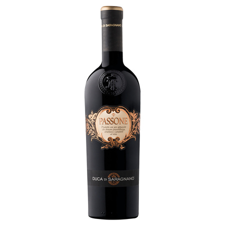 Duca di Saragnano Passone Vino Ottenuto da Uve Appassite czerwone wino wytrawne