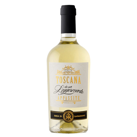 Duca di Saragnano Toscana Bianco IGT Appassite białe wino wytrawne