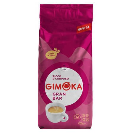 Gimoka Gran Bar - włoska kawa ziarnista 1kg