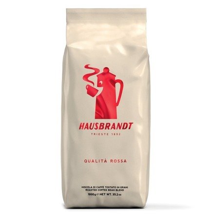 Hausbrandt Qualita Rossa - włoska kawa ziarnista 1kg