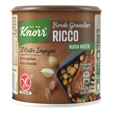 Knorr Brodo Granulare Ricco - intensywny bulion do dań mięsnych 150g