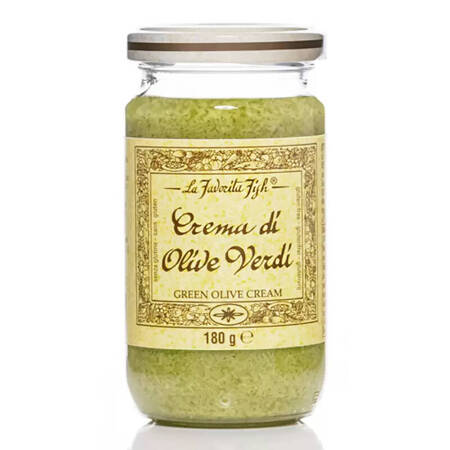 La Favorita Fish Crema di Olive Verdi - krem z zielonych oliwek 180g