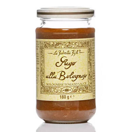 La Favorita Fish Sugo alla Bolognese - włoski sos pomidorowy z mięsem wołowym 180g