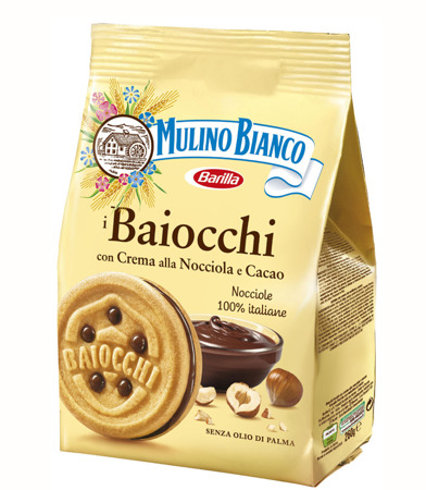 Mulino Bianco Baiocchi - ciastka z kremem 260g