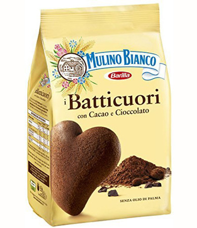 Mulino Bianco Batticuori - ciasteczka kruche kakaowe 350g