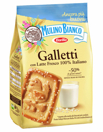 Mulino Bianco Galletti - ciastka z cukrem 350g
