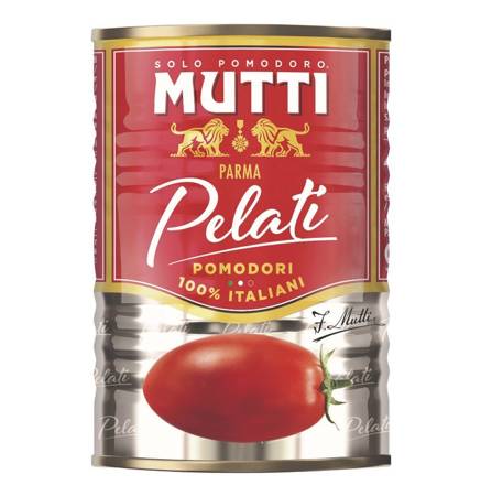 Mutti Pomodori Pelati - pomidory całe bez skórki 400g