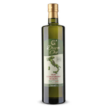 Olearia del Garda Drupa Oro Olio di Oliva Extra Vergine - oliwa z oliwek 100% Italiano 750ml