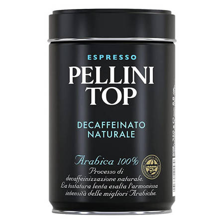 Pellini Top Arabica 100% Decaffeinato Naturale - kawa bezkofeinowa 250g