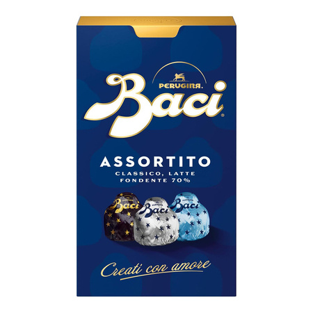 Perugina Baci Assortito - mix pralinek z orzechami laskowymi 200g