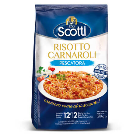 Riso Scotti Risotto Pescatora - risotto z owocami morza 210g