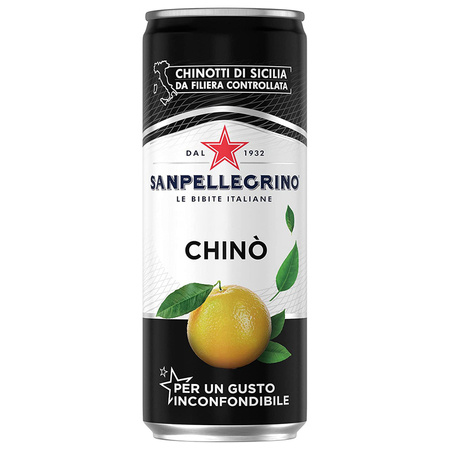 S.Pellegrino Chino - gazowany napój z gorzkiej pomarańczy chinotto 330ml