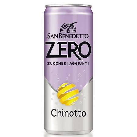 San Benedetto ZERO Chinotto - gazowany napój o smaku gorzkiej pomarańczy bez cukru 330ml
