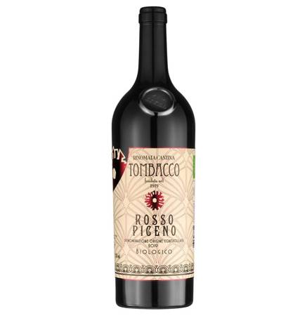 Tombacco Rosso Piceno DOC biologico czerwone wino wytrawne