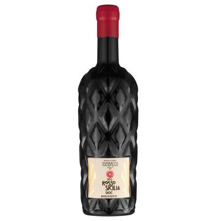 Tombacco Rosso Sicilia DOC biologico czerwone wino wytrawne