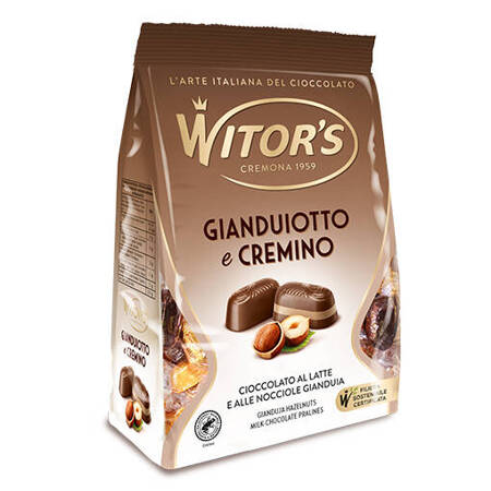 Witor’s Gianduiotto e Cremino - włoskie praliny z czekolady gianduia i mlecznej 200g