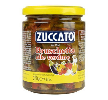 Zuccato Bruschetta alle Verdure - sos do grzanek z grillowanych warzyw 280g
