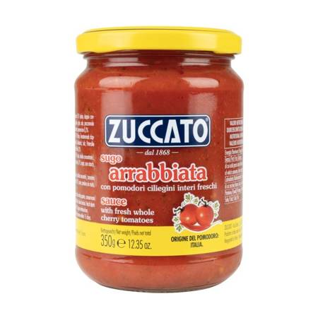 Zuccato Sugo Arrabbiata - sos pomidorowy z papryczką chilli 350g