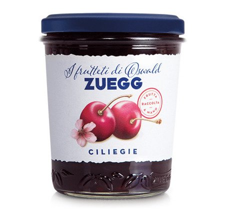 Zuegg Confettura Extra di Ciliegie - dżem wiśniowy z kawałkami owoców 320g