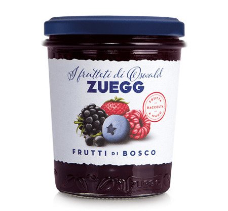 Zuegg Confettura Extra di Frutti di Bosco - dżem z kawałkami owoców leśnych 320g