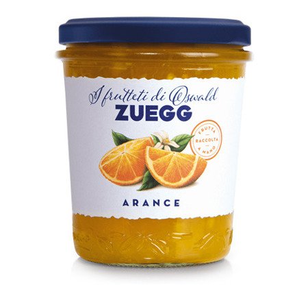 Zuegg Marmellata di Arance - marmolada pomarańczowa ze skórką pomarańczy 330g