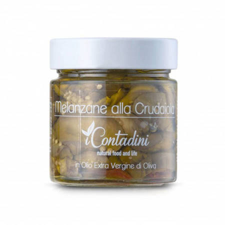 iContadini Melanzane - włoski suszony bakłażan w oliwie 230g